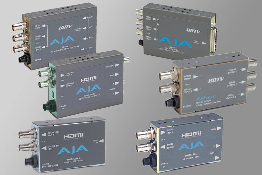 AJA Broadcast Format Converters