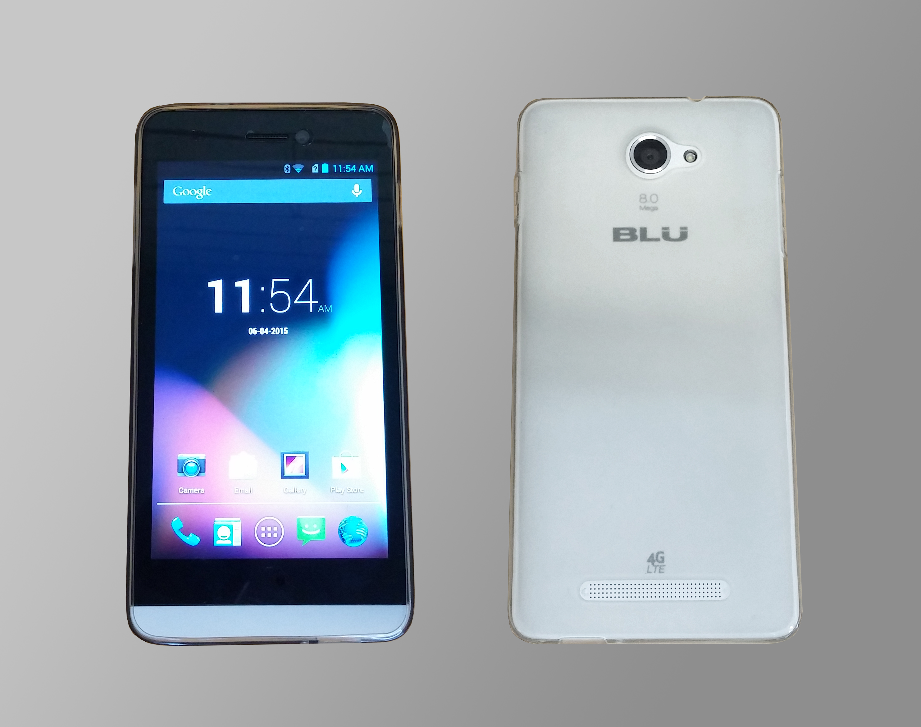 BLU 5″ White Smart Phone