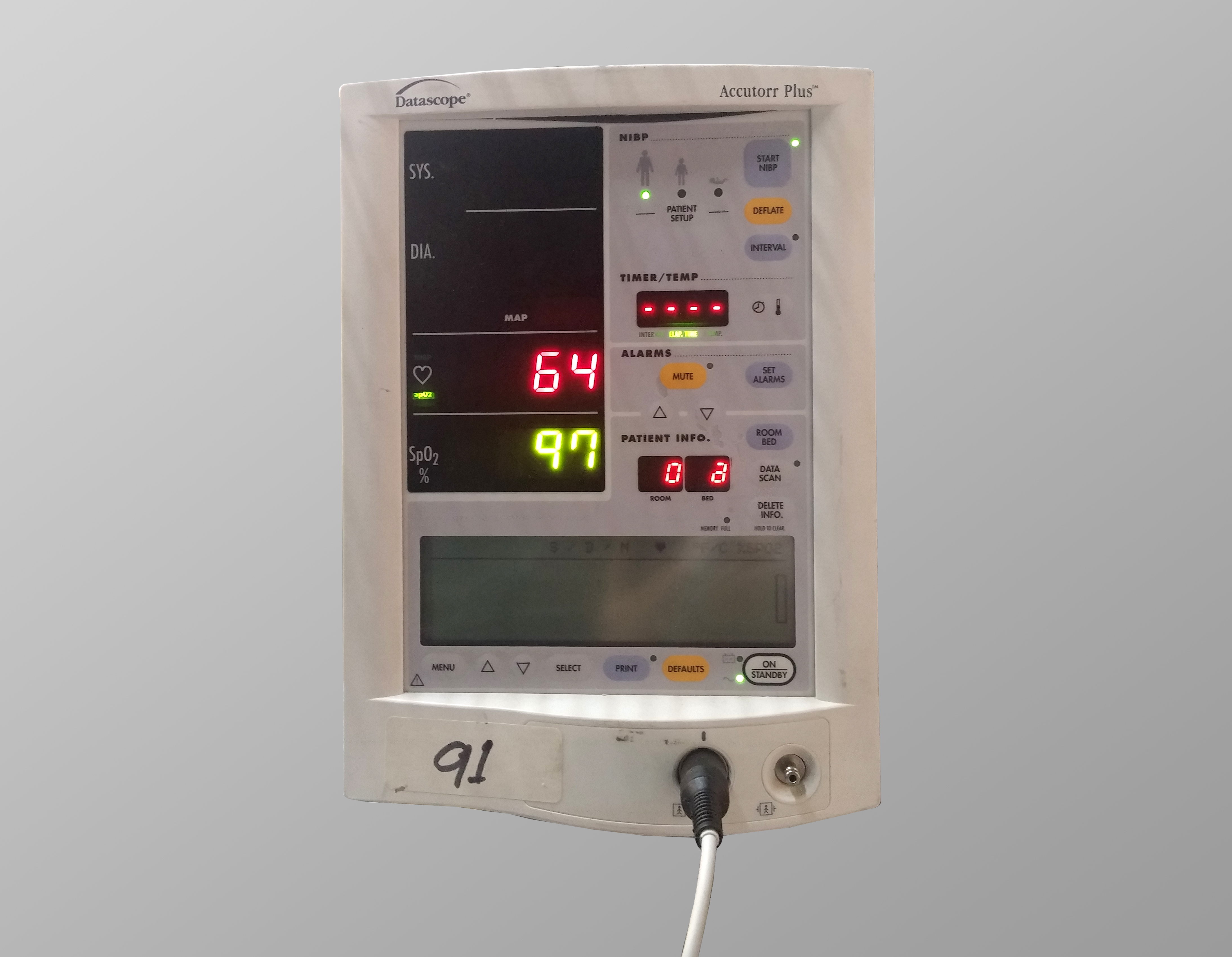 Datascope Blood Pressure Monitor