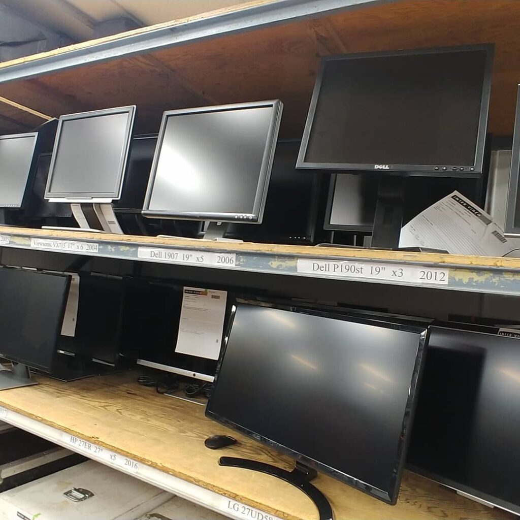 Monitors in quantity available at Inter Video.